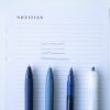 Set mit 4 Stiften blau