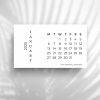 Monthly journalling cards