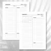 Week on 4 pages 2025