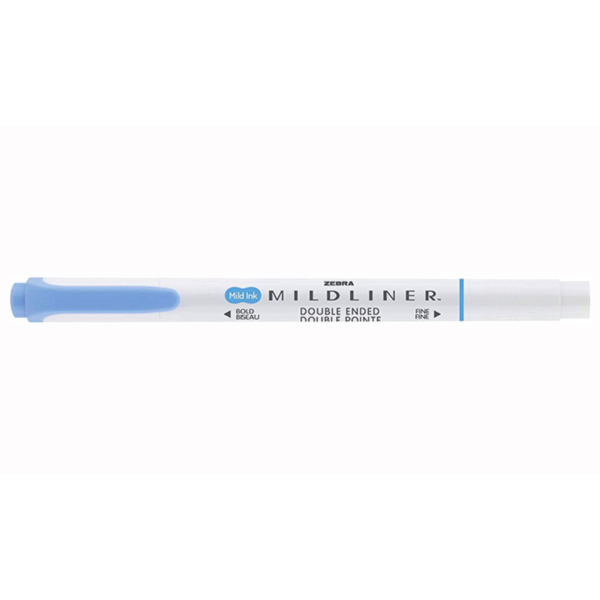 Zebra MildLiner highlighter cool blue